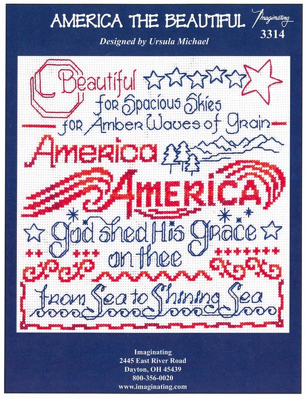 "America The Beautiful" | Cross Stitch Pattern