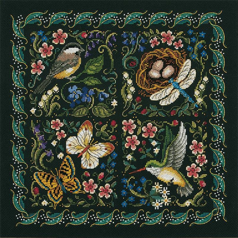 "The Finery Of Nature" | Cross Stitch Kit