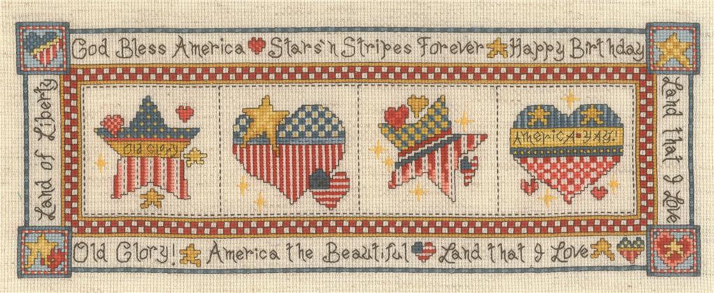 "Land That I Love" | Cross Stitch Pattern