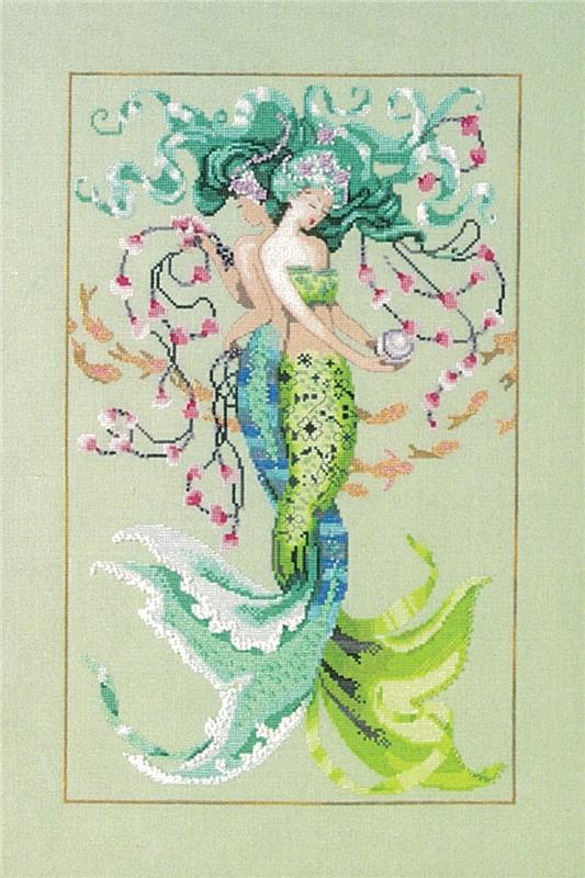 Twisted Mermaids | Cross Stitch Pattern