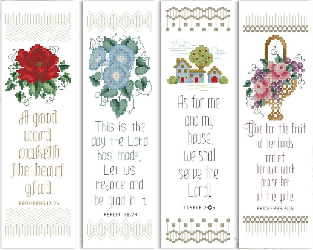 Biblical Bookmarks Volume 3 Cross Stitch Pattern biblical-bookmarks-volume-3-cross-stitch-pattern