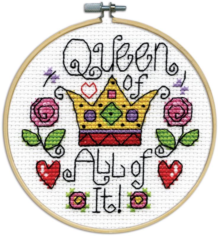 "Queen" | Cross Stitch Kit at Everything Cross Stitch