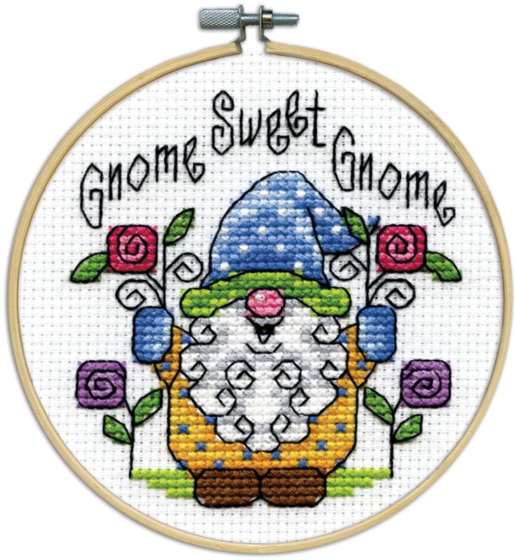 "Gnome" Cross Stitch Kit at Everything Cross Stitch