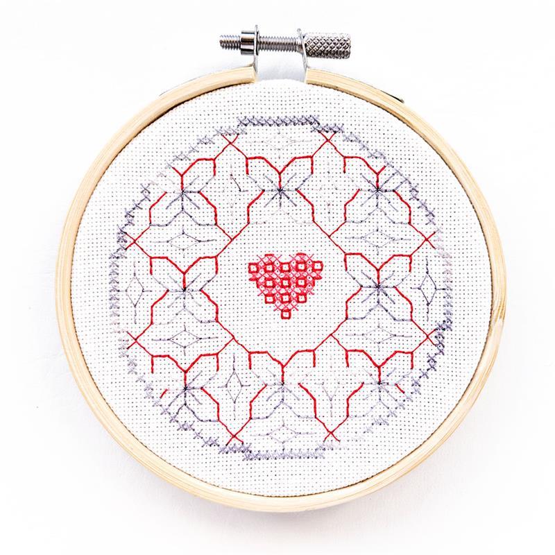 "Mosaic Tile" Cross Stitch Pattern