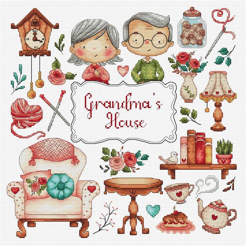 "Grandma's House" | Cross Stitch Pattern