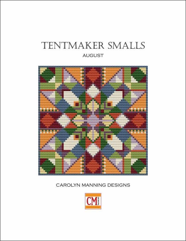 "Tentmaker Smalls August" Cross Stitch Pattern