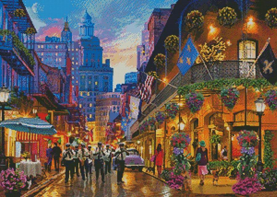 The Big Easy New Orleans Cross Stitch Pattern the-big-easy-new-orleans-cross-stitch-pattern