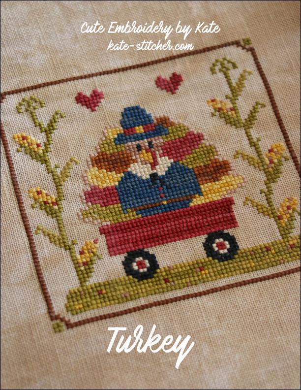 Turkey Cross Stitch Pattern turkey-cross-stitch-pattern