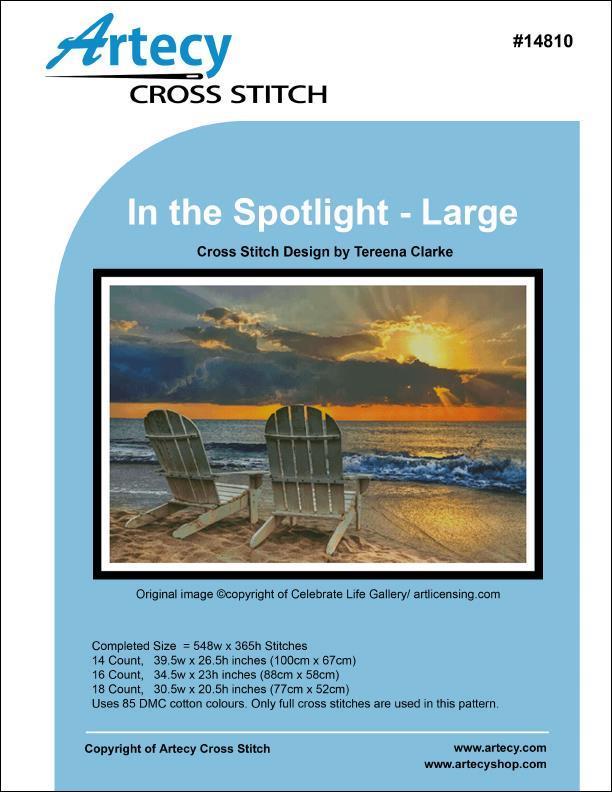 "In the Spotlight (Large)" Cross Stitch Pattern