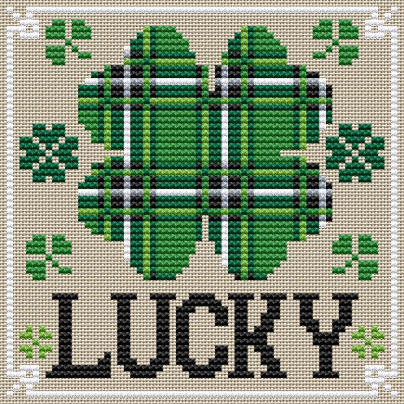 Lucky | Cross Stitch Pattern at Everything Cross Stitch