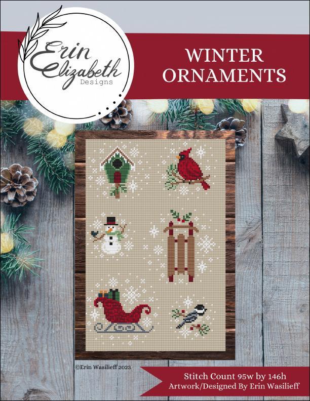 "Winter Ornaments" | Cross Stitch Pattern