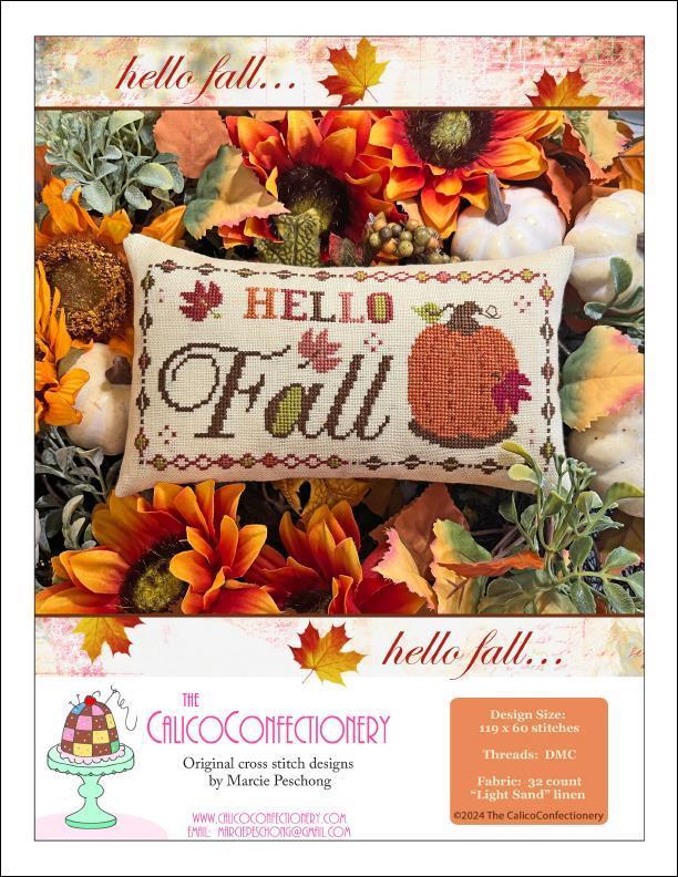 "Hello Fall" | Cross Stitch Pattern