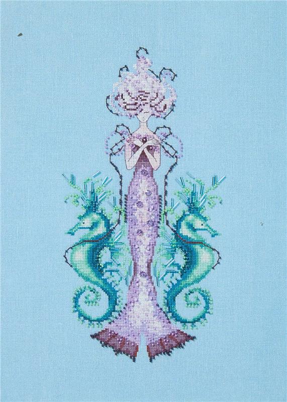 【新品】Knuth Marf 2way unique mermaid ops South Pacific Mermaid | Cross Stitch Pattern