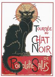 "Chat Noir" by Artecy Cross Stitch