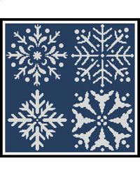 "Snowflake Set" | Cross Stitch Pattern