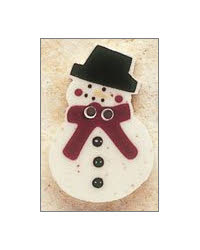 Instant download cross stitch pattern funny snowman with