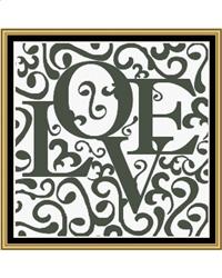 Love Cross Stitch Pattern PDF Counted Cross Stitch No59 Love Cross Stitch Pattern PDF Counted Cross Stitch No59