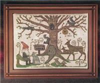 Woodland Gnome Cross Stitch Pattern holiday gnome 3