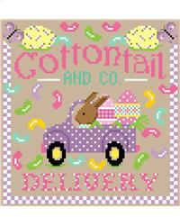 Cottontail Delivery by Sugar Stitches Design Counted Cross Stitch Pattern/Chart