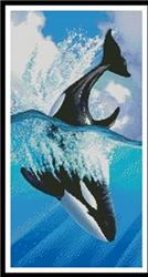"Orca 2" | Cross Stitch Pattern