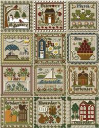 "Months Of The Year" | Cross Stitch Pattern