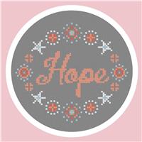 "Hope" | Cross Stitch Pattern