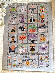 "Shabby Halloween Calendar" | Cross Stitch Pattern