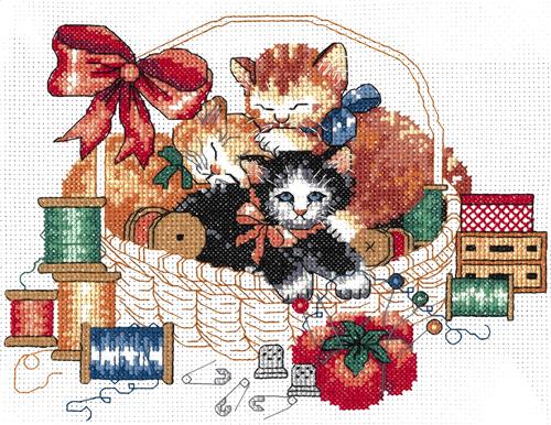 Three Little Kittens | Cross Stitch Pattern