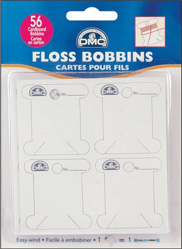 DMC 56 Cardboard Floss Bobbins DMC 56 Cardboard Floss Bobbins