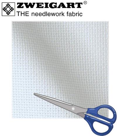 Zweigart's 14 count Aida cross stitch fabric
