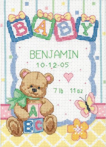Counted cross stitch baby deals