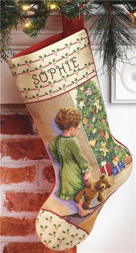 Cross Stitch & Christmas Needlepoint Stocking Kits (yeah, I know it's  early)