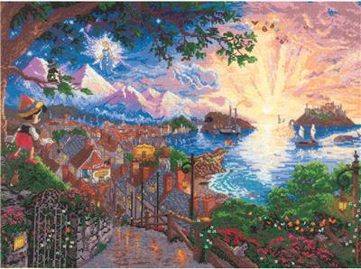 △トーマス・キンケード Pinocchio Wishes Upon A Star Amazon.com: Pinocchio Wishes Upon A Star by Thomas Kinkade