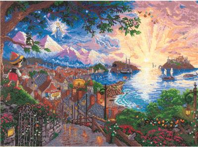 Every Thomas Kinkade Disney Cross Stitch Kit 