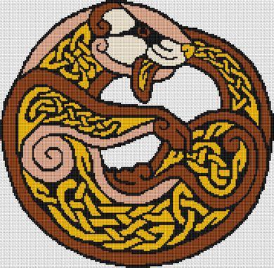 Ferret Knot by White Willow Stitching