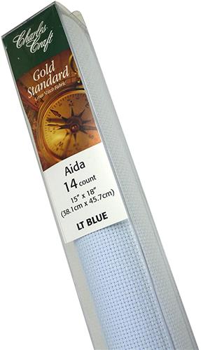 DMC Gold Standard Aida 14 Count 15 X 18 Box Light Seafoam Overige Veelkleurig 2710876036 DMC Gold Standard Aida 14 Count 15 X 18 Box Light Seafoam Overige Veelkleurig 2710876036
