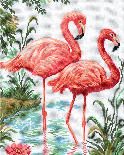 Cross Stitch Flamingo Chart