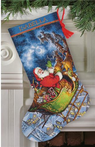 CROSS STITCH STOCKING! HOW TO FINISH 