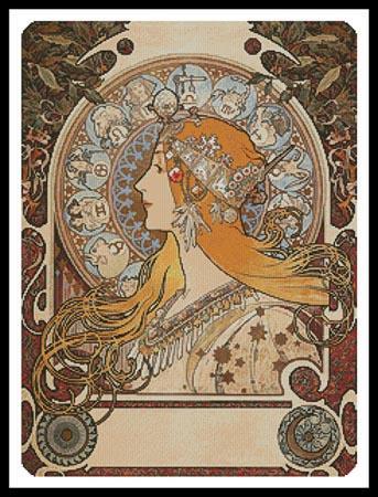 Zodiac Cross Stitch Pattern
