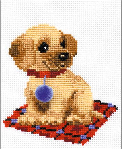 6 x 7 RIOLIS 10 Count Stripes Counted Cross Stitch Kit