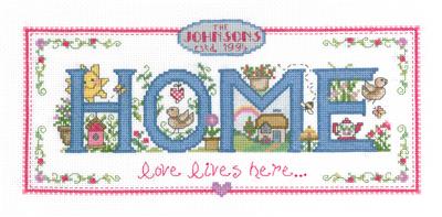 "Loving Home" | Cross Stitch Kit