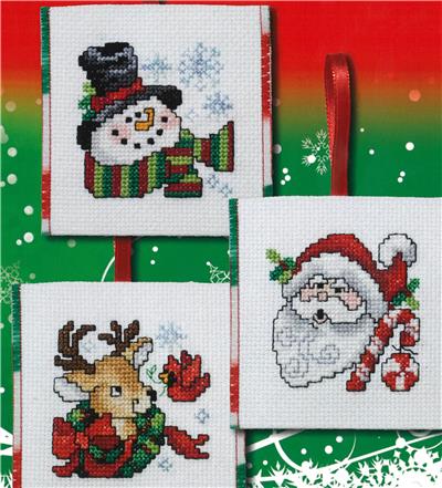 Christmas Ornaments Cross Stitch Pattern