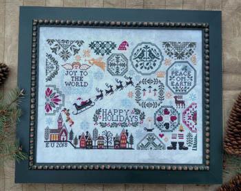 "Holiday Quaker" | Cross Stitch Pattern