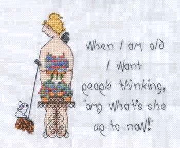 "When I Am Old, What's She Up To Now"