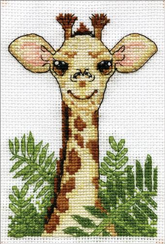 Giraffe Counted Cross Stitch Kit