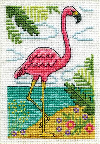 Cross Stitch Flamingo Chart