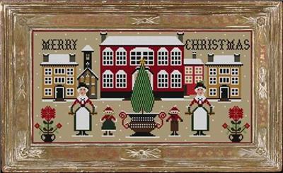 "Christmas Town" | Cross Stitch Pattern
