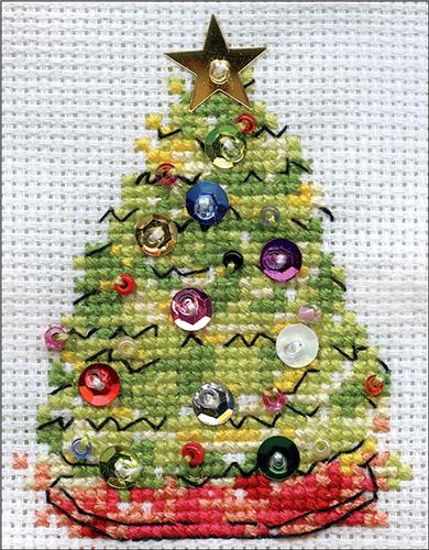 Christmas Tree Counted Cross Stitch Kit