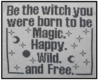 The Stitch Witch Cross Stitch Pattern