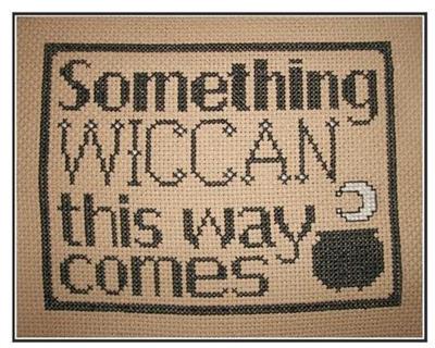 Something Wiccan Cross Stitch Pattern